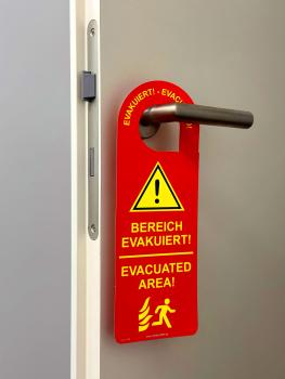 Türanhänger Evakuierung